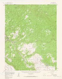 Download a high-resolution, GPS-compatible USGS topo map for Nucla, CO (1961 edition)