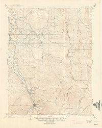 preview thumbnail of historical topo map of Ouray, CO in 1904