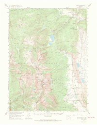 Download a high-resolution, GPS-compatible USGS topo map for Pearl, CO (1969 edition)