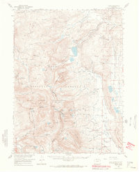 Download a high-resolution, GPS-compatible USGS topo map for Pearl, CO (1969 edition)