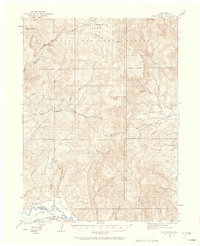 Download a high-resolution, GPS-compatible USGS topo map for Pilot Knob, CO (1958 edition)