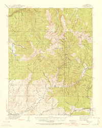 Download a high-resolution, GPS-compatible USGS topo map for Pitkin, CO (1954 edition)