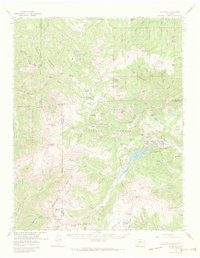 Download a high-resolution, GPS-compatible USGS topo map for Platoro, CO (1972 edition)
