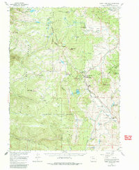 Download a high-resolution, GPS-compatible USGS topo map for Rabbit Ears Peak, CO (1986 edition)