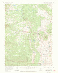 Download a high-resolution, GPS-compatible USGS topo map for Rabbit Ears Peak, CO (1970 edition)