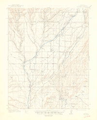 Download a high-resolution, GPS-compatible USGS topo map for Red Mesa, CO (1949 edition)