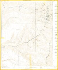 1899 Map of Rico, CO, 1905 Print