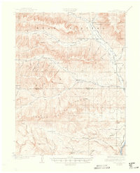 Download a high-resolution, GPS-compatible USGS topo map for Roan Creek, CO (1950 edition)