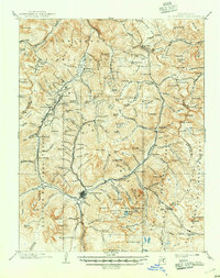 1902 Map of Silverton, CO, 1946 Print