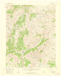 preview thumbnail of historical topo map of Silverton, CO in 1955