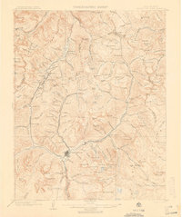 1902 Map of Ouray County, CO