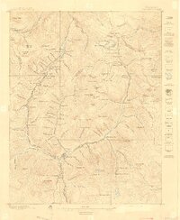1897 Map of Ouray County, CO