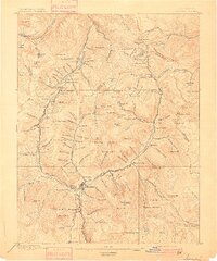preview thumbnail of historical topo map of Silverton, CO in 1897