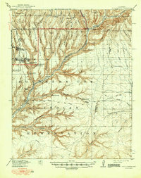 Download a high-resolution, GPS-compatible USGS topo map for Soda Canyon, CO (1949 edition)