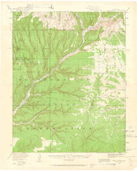 Download a high-resolution, GPS-compatible USGS topo map for Soda Canyon, CO (1961 edition)
