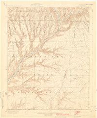 Download a high-resolution, GPS-compatible USGS topo map for Soda Canyon, CO (1925 edition)