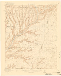 Download a high-resolution, GPS-compatible USGS topo map for Soda Canyon, CO (1919 edition)