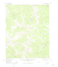preview thumbnail of historical topo map of Mineral County, CO in 1957