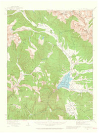 Download a high-resolution, GPS-compatible USGS topo map for Taylor Park, CO (1964 edition)