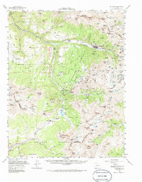Download a high-resolution, GPS-compatible USGS topo map for Telluride, CO (1986 edition)