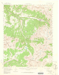 Download a high-resolution, GPS-compatible USGS topo map for Telluride, CO (1964 edition)