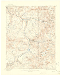 preview thumbnail of historical topo map of Telluride, CO in 1904