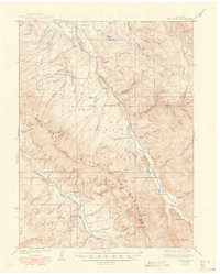 preview thumbnail of historical topo map of Grand County, CO in 1937