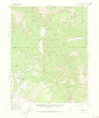 preview thumbnail of historical topo map of Archuleta County, CO in 1957