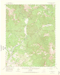 Download a high-resolution, GPS-compatible USGS topo map for Wolf Creek Pass, CO (1966 edition)