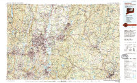 Download a high-resolution, GPS-compatible USGS topo map for Hartford, CT (1995 edition)
