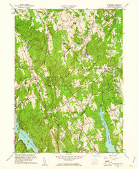 Download a high-resolution, GPS-compatible USGS topo map for Botsford, CT (1961 edition)