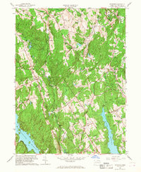 Download a high-resolution, GPS-compatible USGS topo map for Botsford, CT (1968 edition)