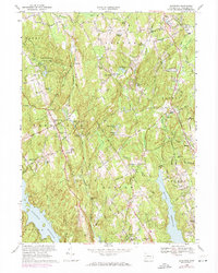 Download a high-resolution, GPS-compatible USGS topo map for Botsford, CT (1974 edition)