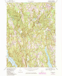 Download a high-resolution, GPS-compatible USGS topo map for Botsford, CT (1984 edition)