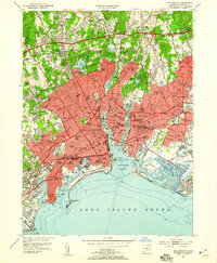 Download a high-resolution, GPS-compatible USGS topo map for Bridgeport, CT (1959 edition)