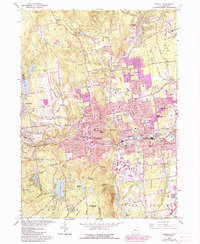 Download a high-resolution, GPS-compatible USGS topo map for Bristol, CT (1985 edition)