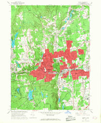 Download a high-resolution, GPS-compatible USGS topo map for Bristol, CT (1968 edition)