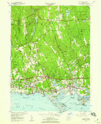 Download a high-resolution, GPS-compatible USGS topo map for Clinton, CT (1959 edition)