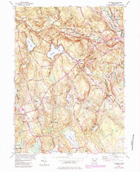 Download a high-resolution, GPS-compatible USGS topo map for Columbia, CT (1985 edition)