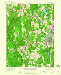 Download a high-resolution, GPS-compatible USGS topo map for Danielson, CT (1960 edition)