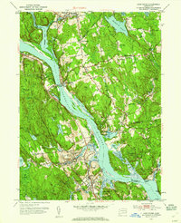Download a high-resolution, GPS-compatible USGS topo map for Deep River, CT (1959 edition)