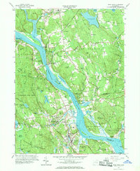 Download a high-resolution, GPS-compatible USGS topo map for Deep River, CT (1969 edition)