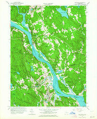 Download a high-resolution, GPS-compatible USGS topo map for Deep River, CT (1964 edition)