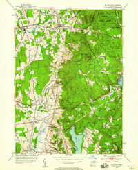 Download a high-resolution, GPS-compatible USGS topo map for Ellington, CT (1958 edition)
