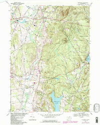Download a high-resolution, GPS-compatible USGS topo map for Ellington, CT (1984 edition)
