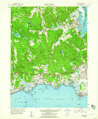 Download a high-resolution, GPS-compatible USGS topo map for Essex, CT (1960 edition)