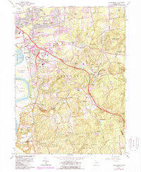 Download a high-resolution, GPS-compatible USGS topo map for Glastonbury, CT (1988 edition)
