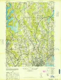Download a high-resolution, GPS-compatible USGS topo map for Glenville, CT (1947 edition)
