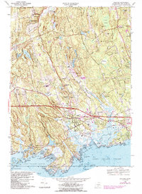 Download a high-resolution, GPS-compatible USGS topo map for Guilford, CT (1988 edition)
