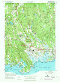 Download a high-resolution, GPS-compatible USGS topo map for Guilford, CT (1973 edition)